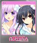 Hyperdimension Neptunia ReBirth 2 Sisters Generation - Steam Foil Trading Card 004