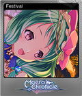 Moero Chronicle - Steam Foil Trading Card 001